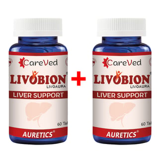 [1+1] CareVed: Livobion - Liveraura - Liver Care & Support