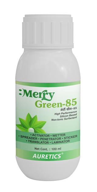 Merry Green-85: (100 ml) High Performance Silicon Based Non-Ionic Surfactant