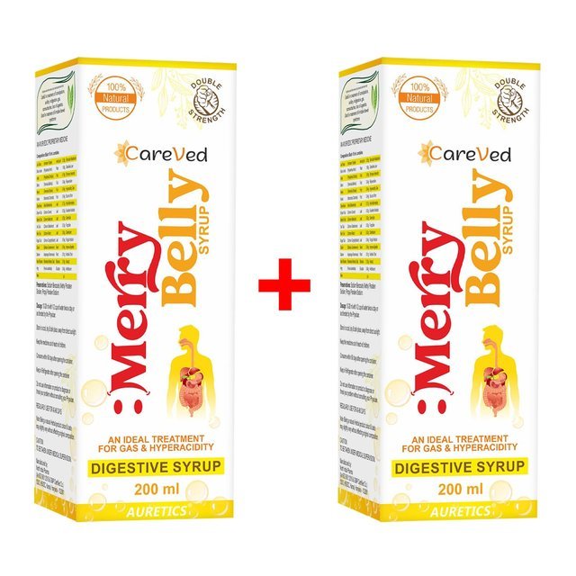 [1+1] CareVed: Merry Belly - Stomach Relief - AntaAcid Syrup
