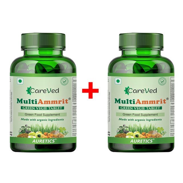 [1+1] CareVed: MultiAmmrit – Green Vegie Tablet